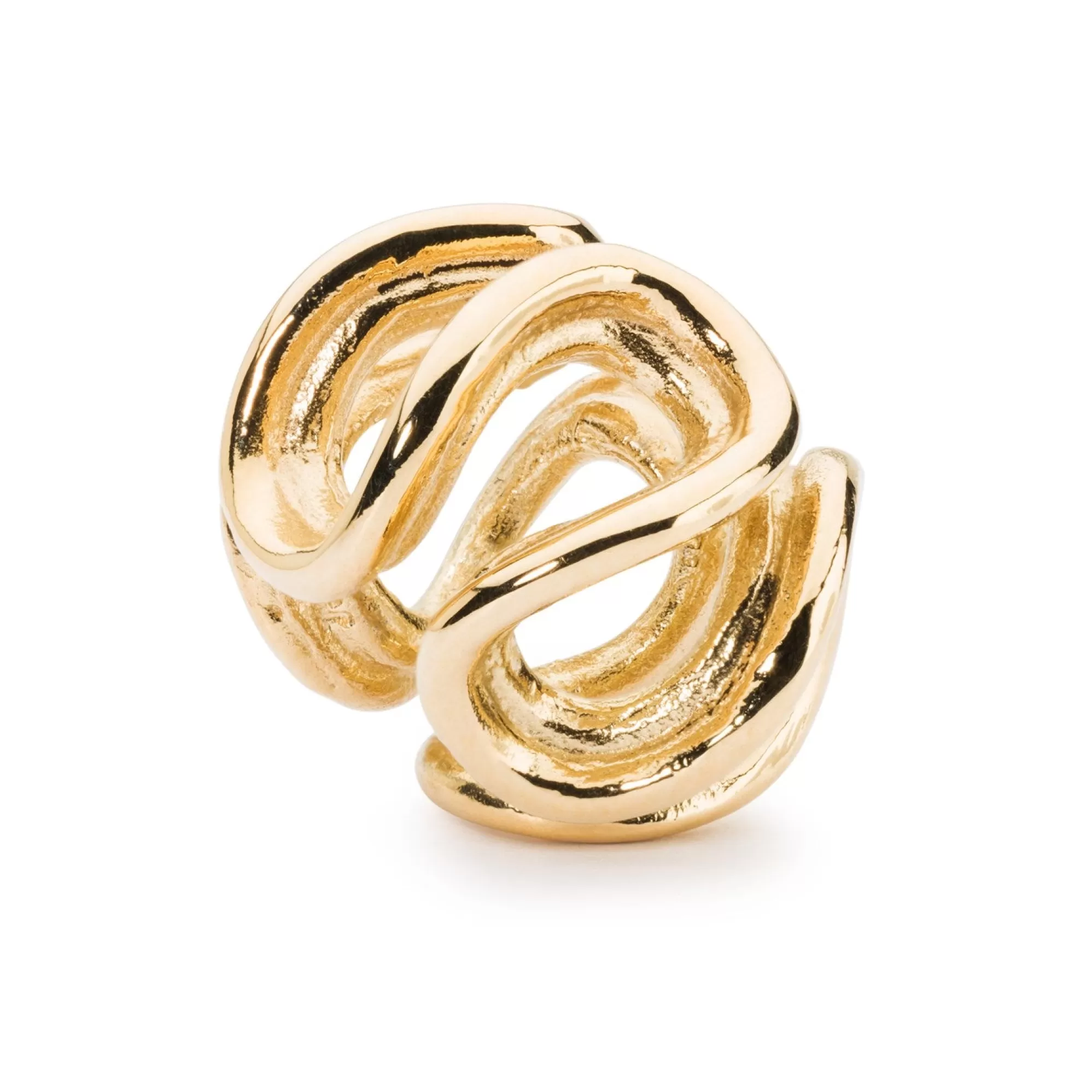 Hot Trollbeads Path Of Life, Gold Bead