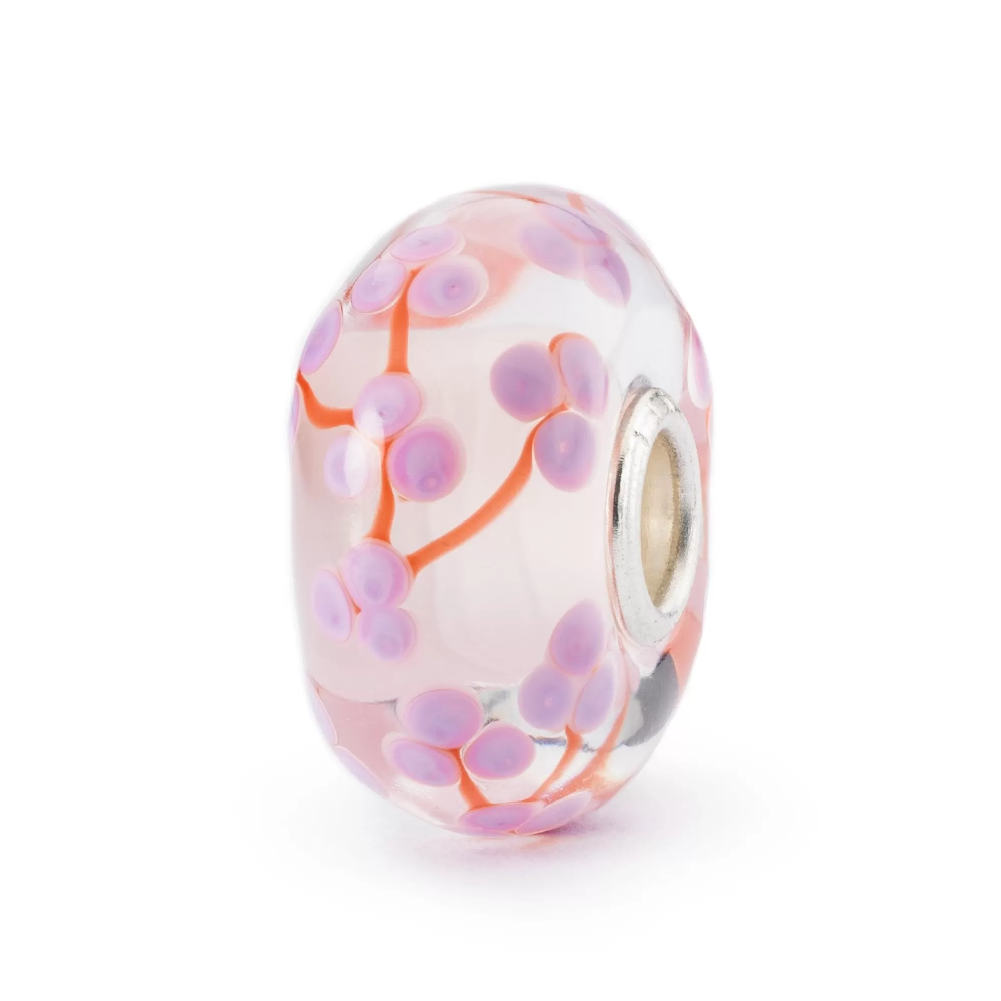 Best Sale Trollbeads Peach Blossom Bead