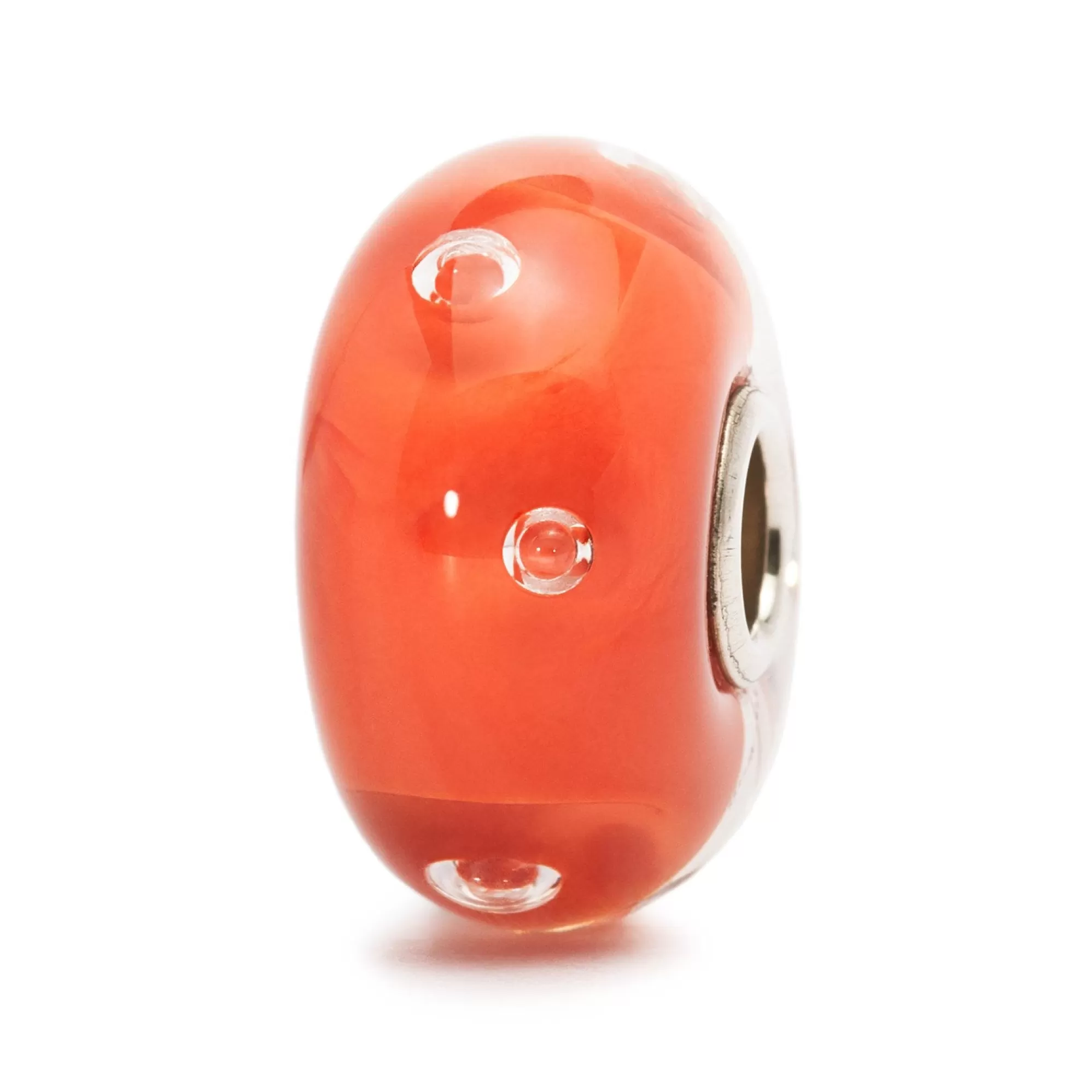 Discount Trollbeads Peach Bubbles Bead