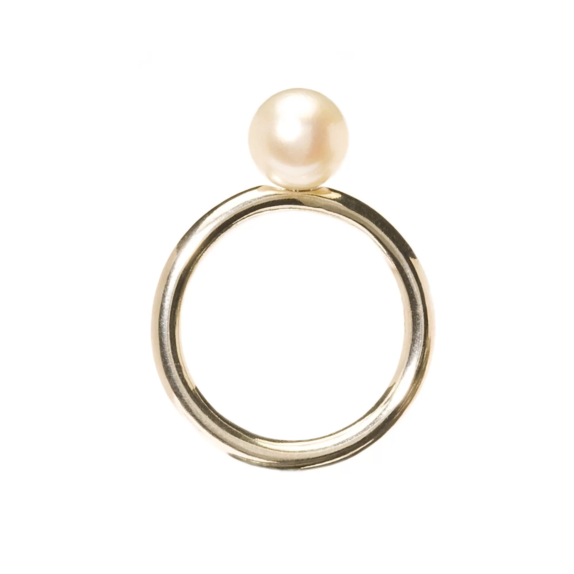 Shop Trollbeads Pearl Ring, White