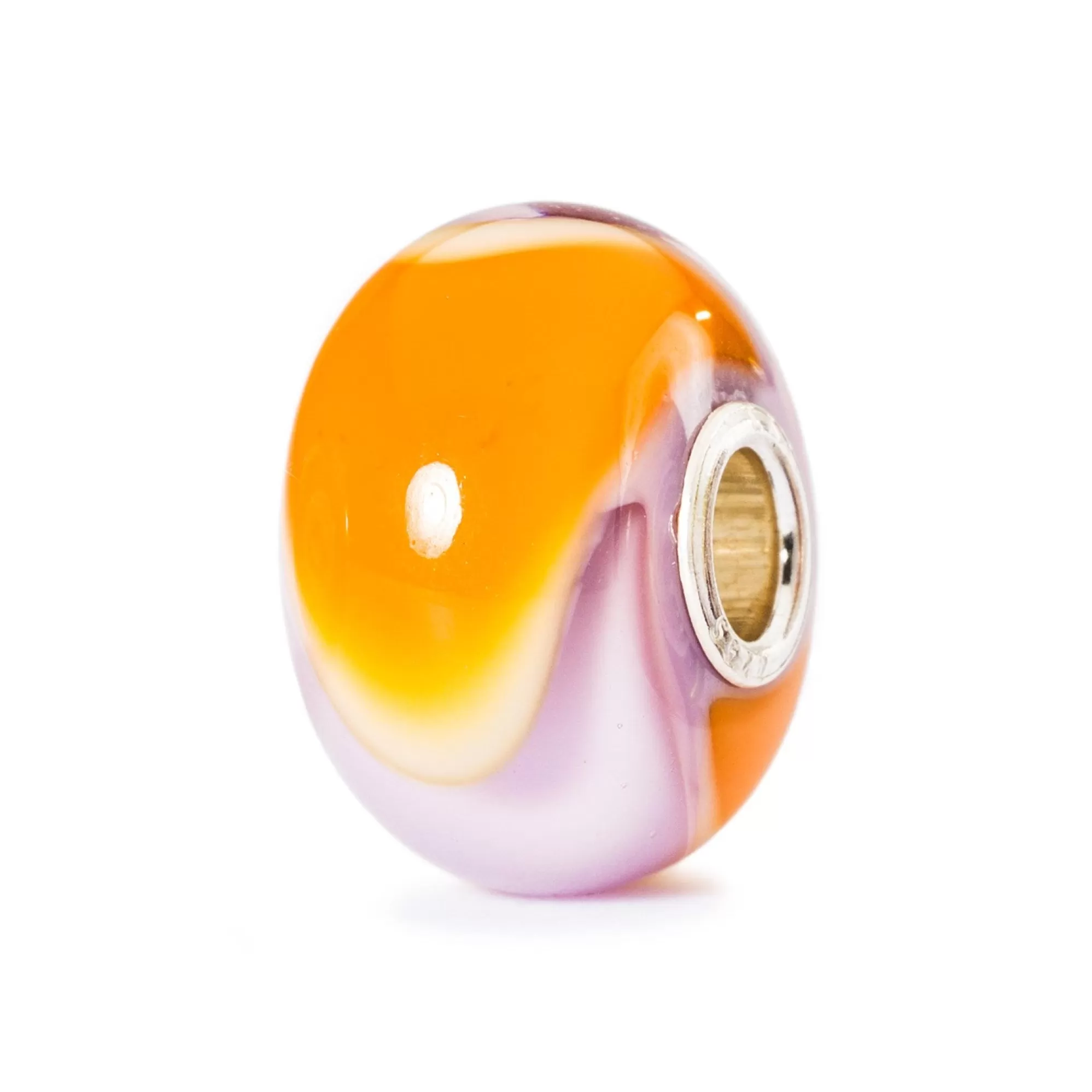 Sale Trollbeads Pink And Orange Armadillo Bead