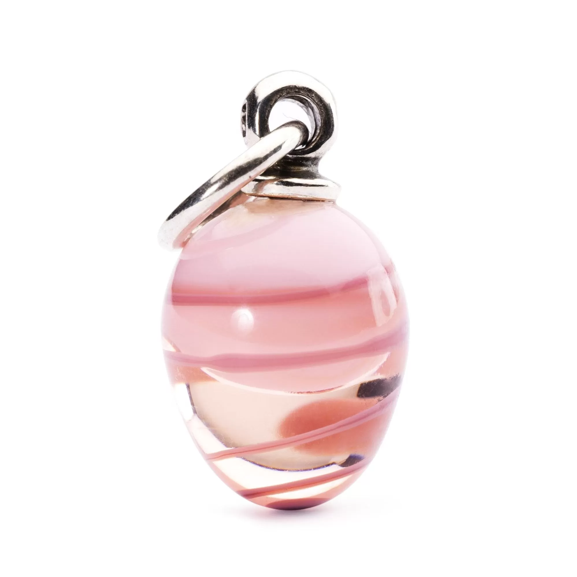 Best Sale Trollbeads Pink Twirl Tassel Bead