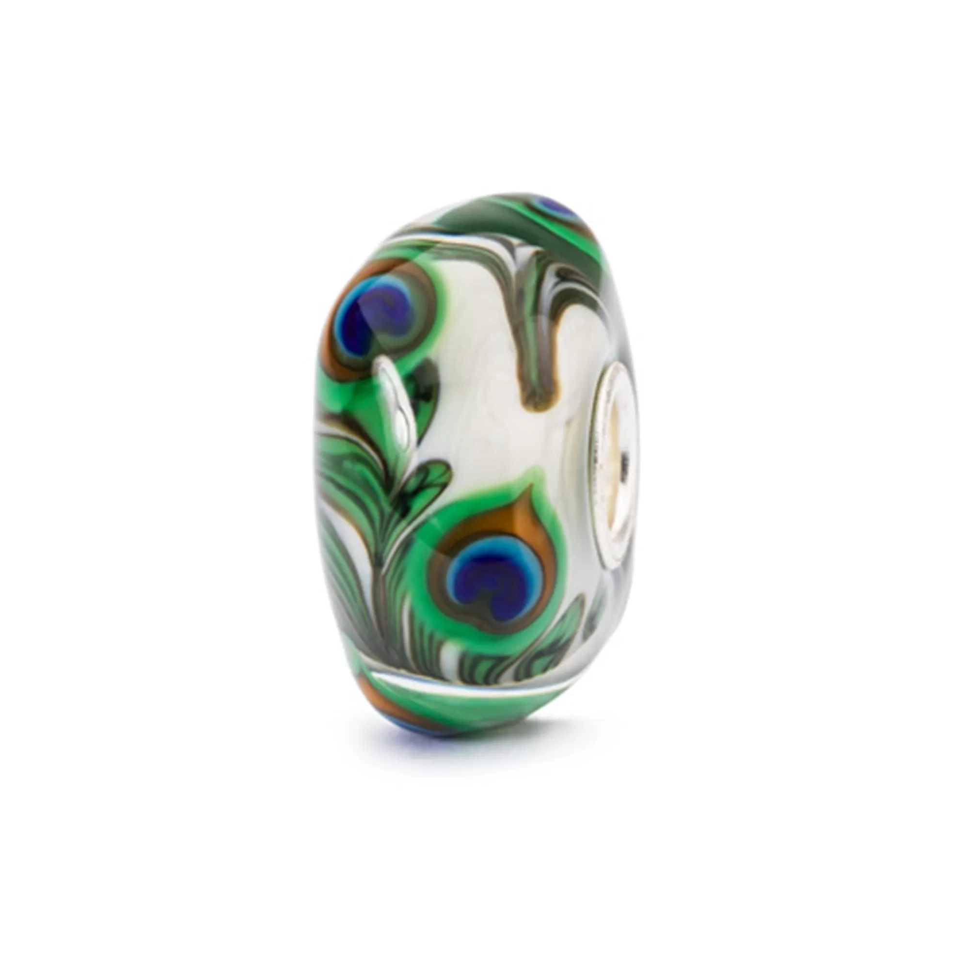 Store Trollbeads Prehnite Peacock Bead