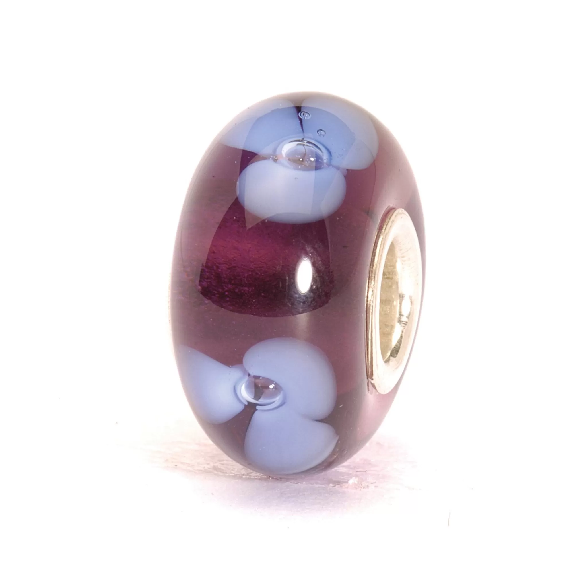 Shop Trollbeads Purple Flower Bead