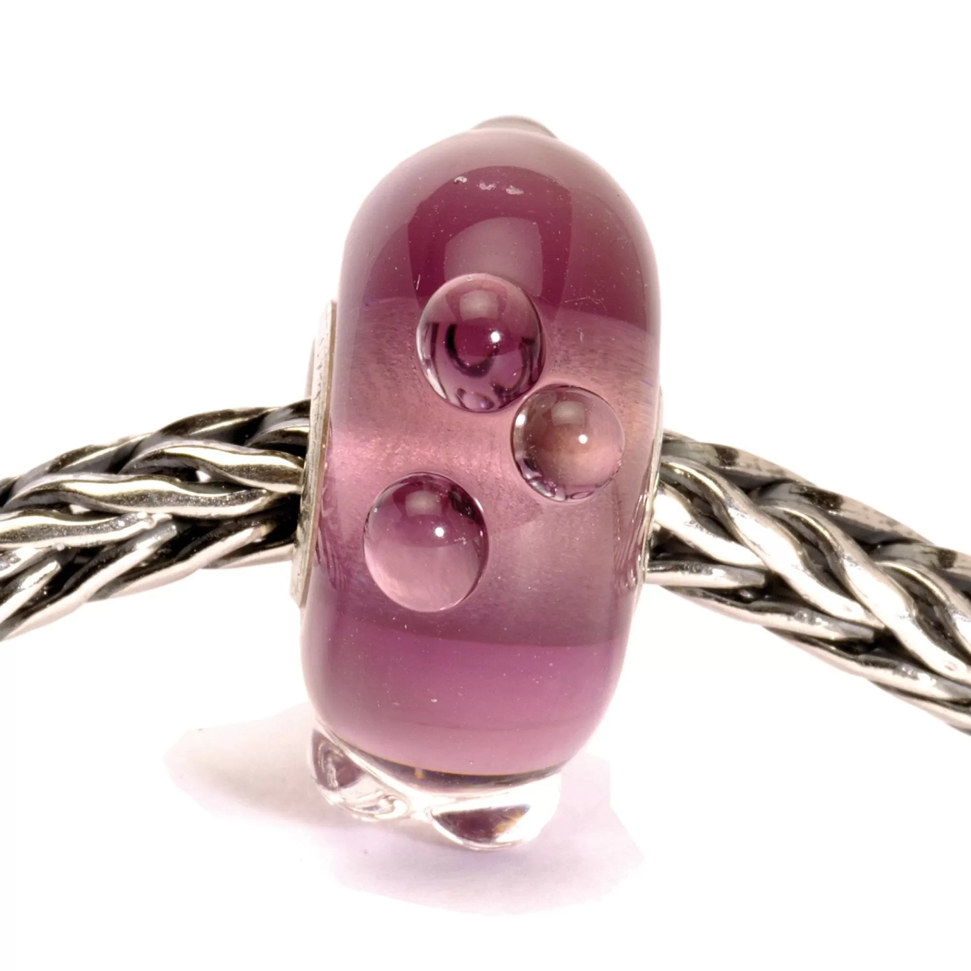 Best Trollbeads Purple Flower Bud Bead