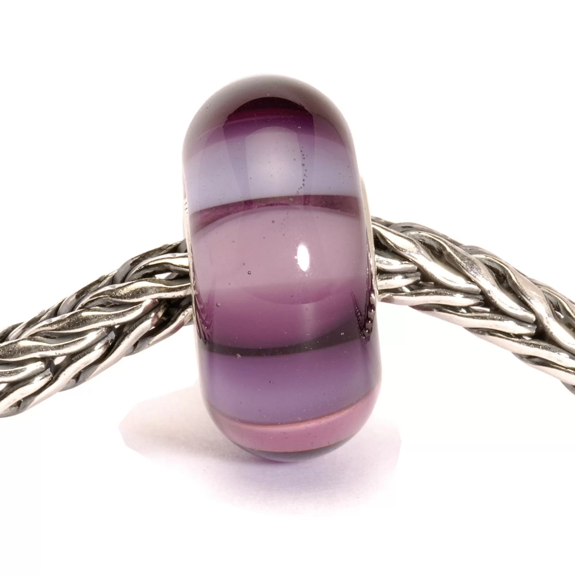 Hot Trollbeads Purple Stripes Bead