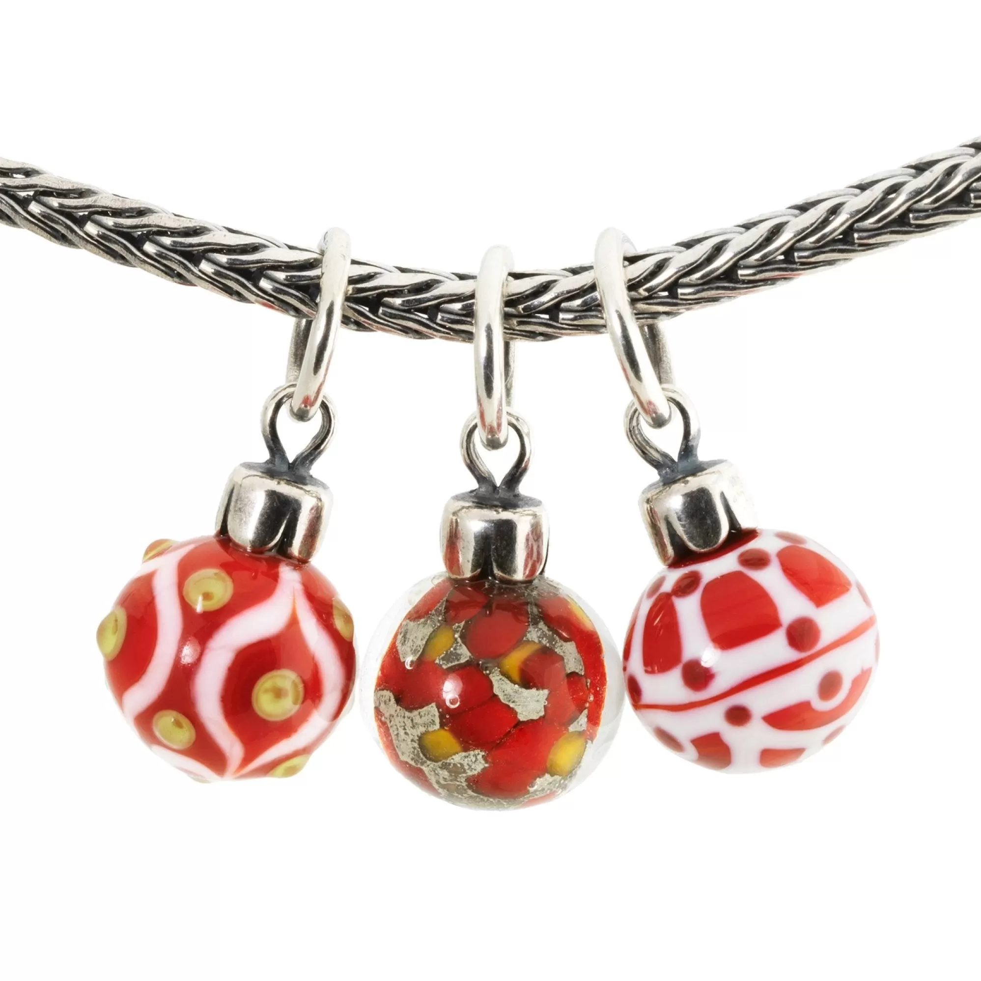 Store Trollbeads Red Christmas Ornaments