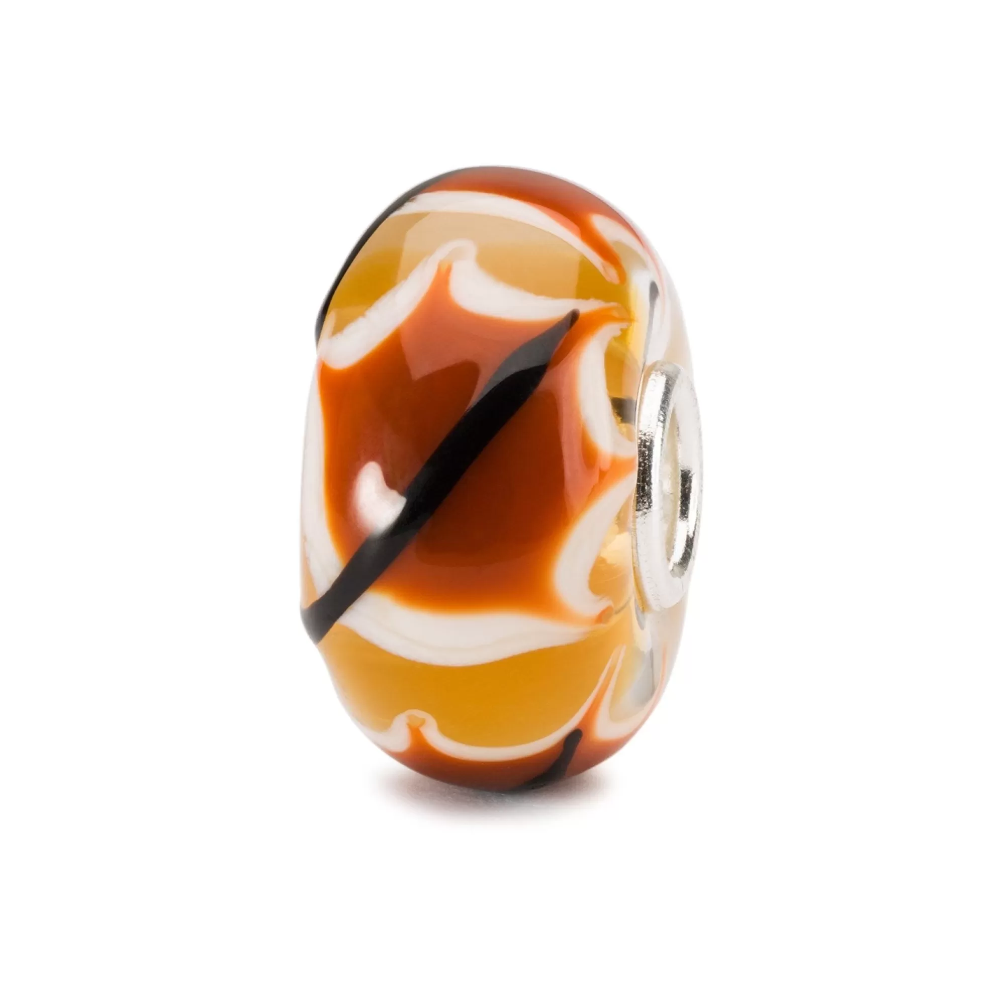 Hot Trollbeads Red Leaf Bead