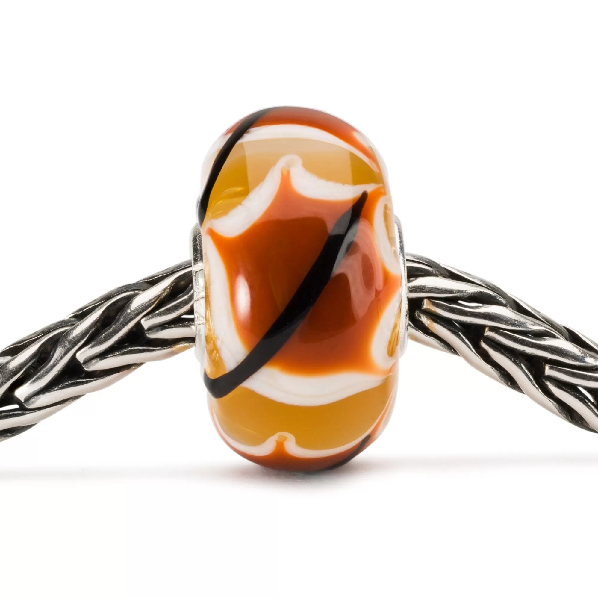 Hot Trollbeads Red Leaf Bead