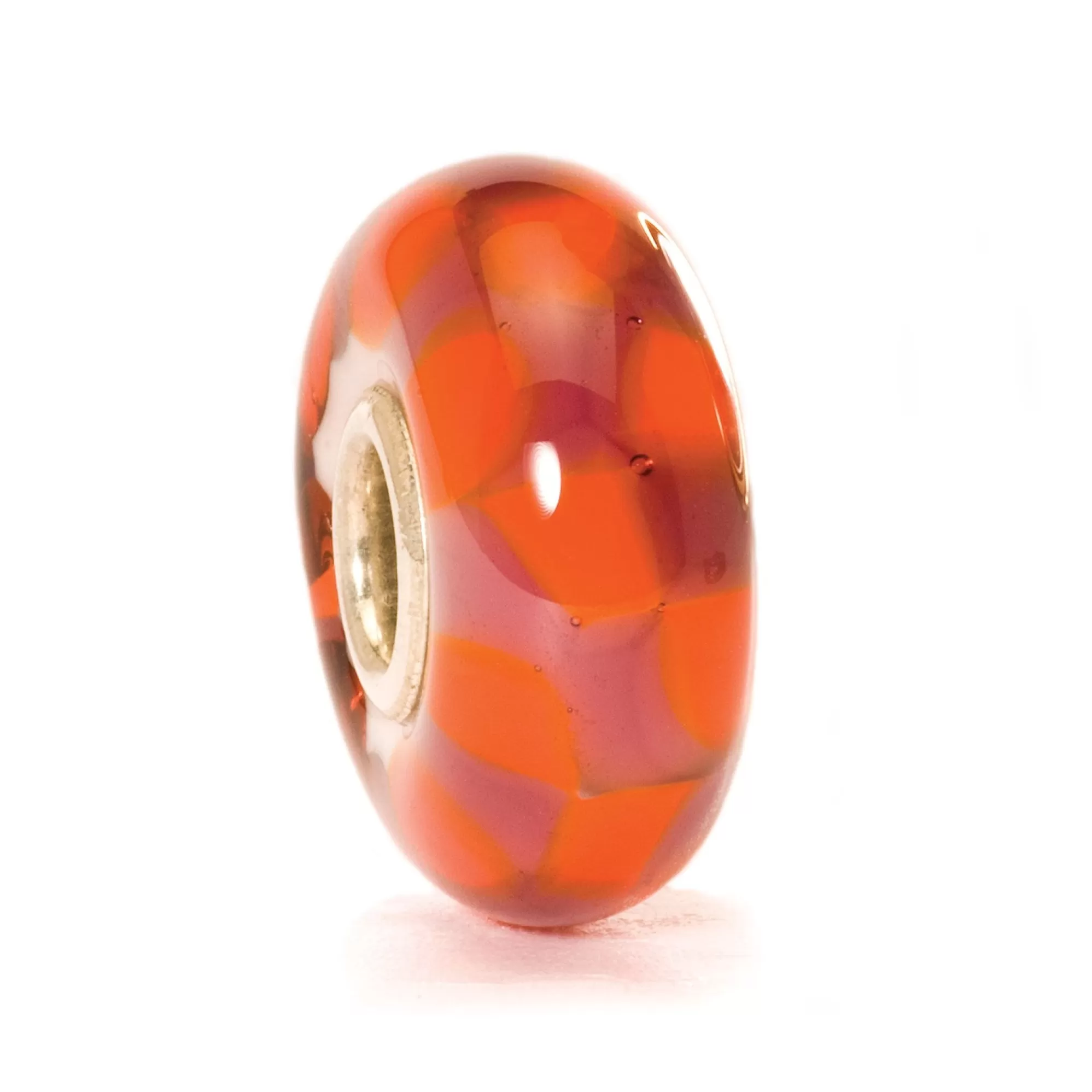 Store Trollbeads Red/Purple Chess Bead