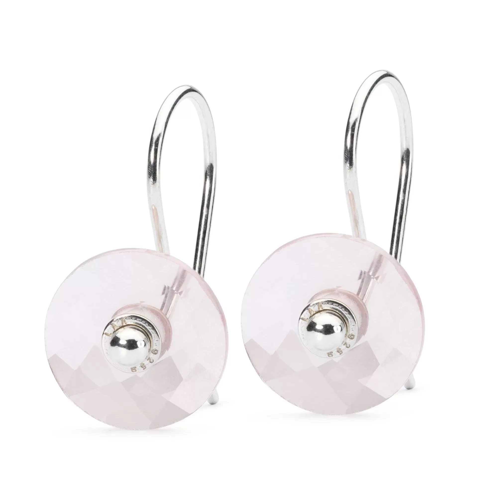 New Trollbeads Rose Quartz Earring Pendants