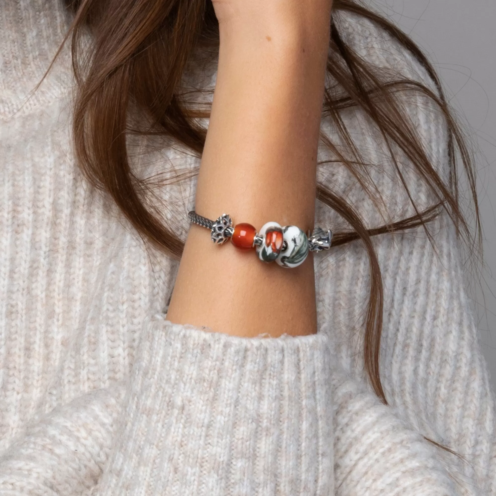 Shop Trollbeads Round Red Onyx Bead