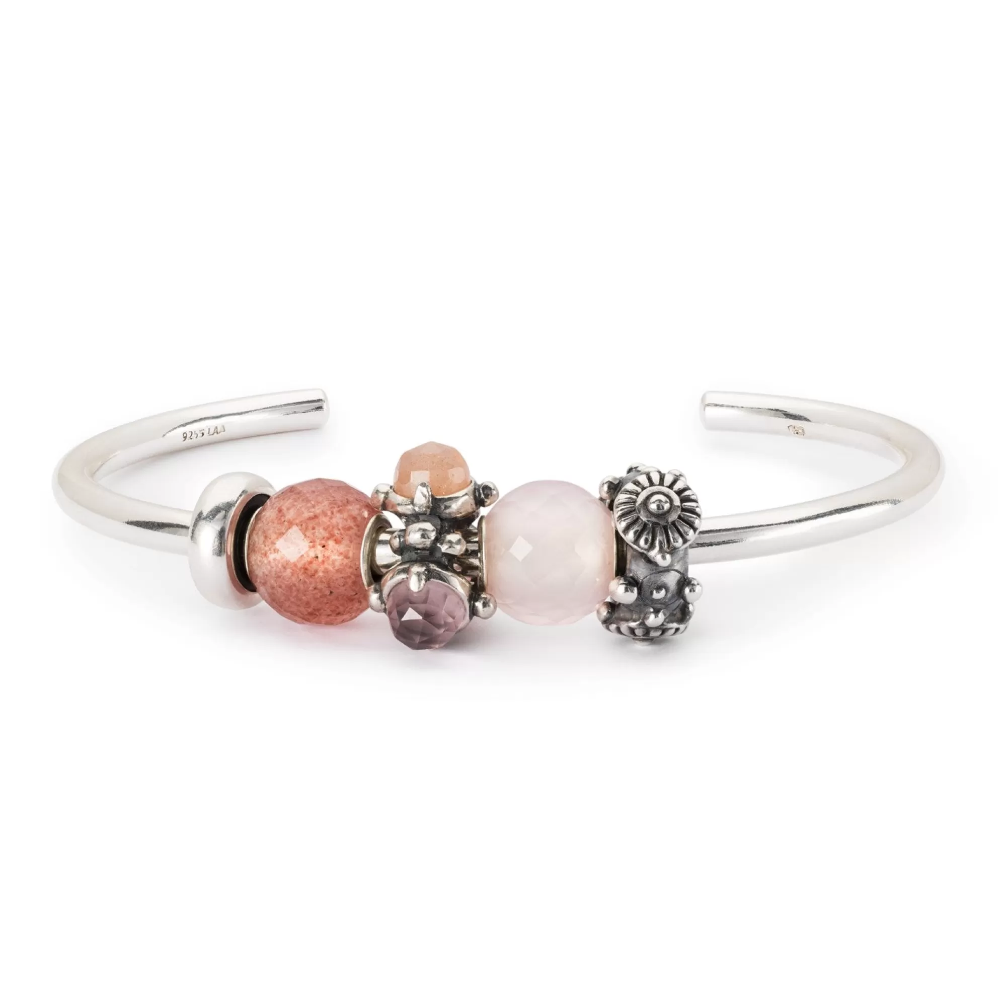 Store Trollbeads Round Rose Quartz Facet Bead