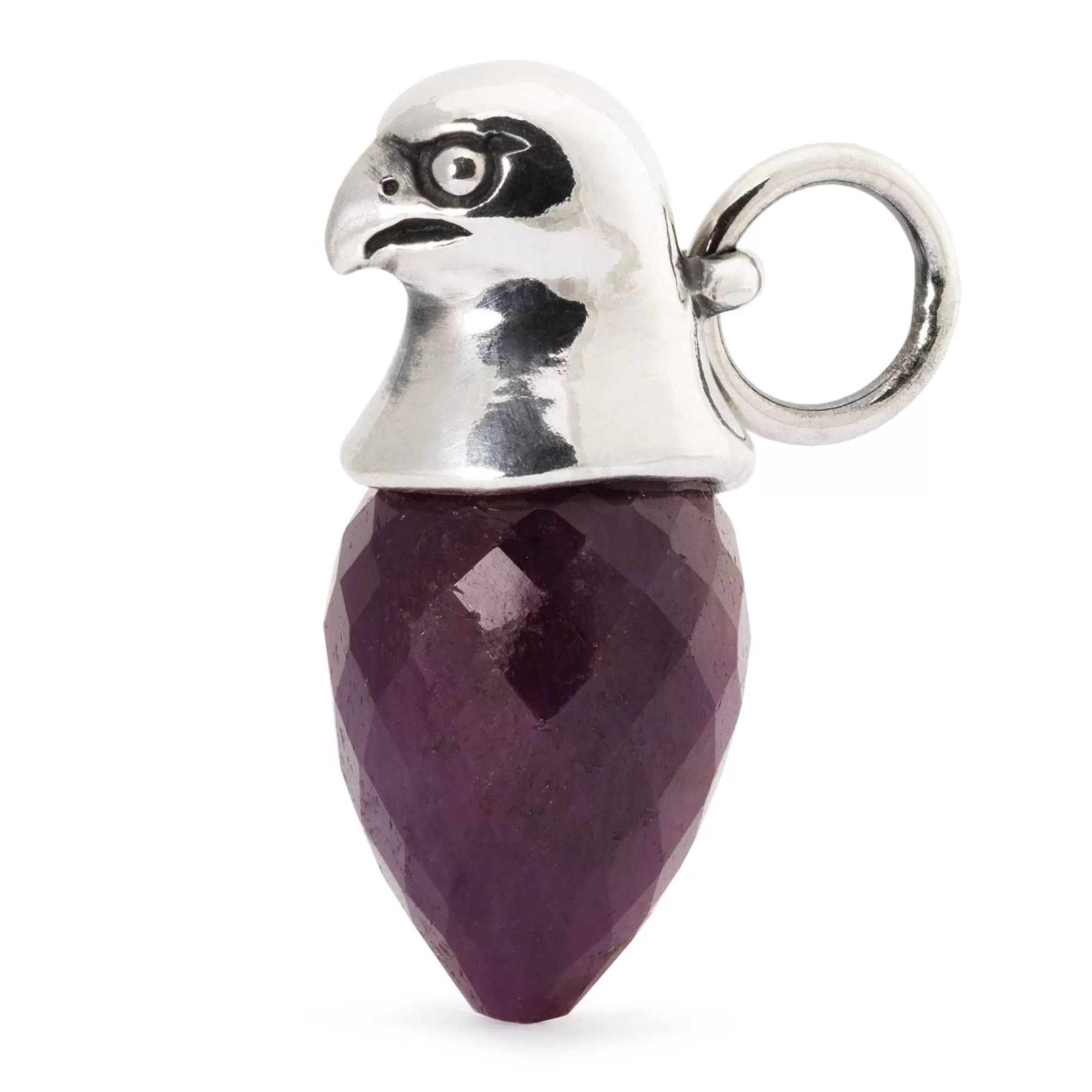 Online Trollbeads Ruby Falcon Bead