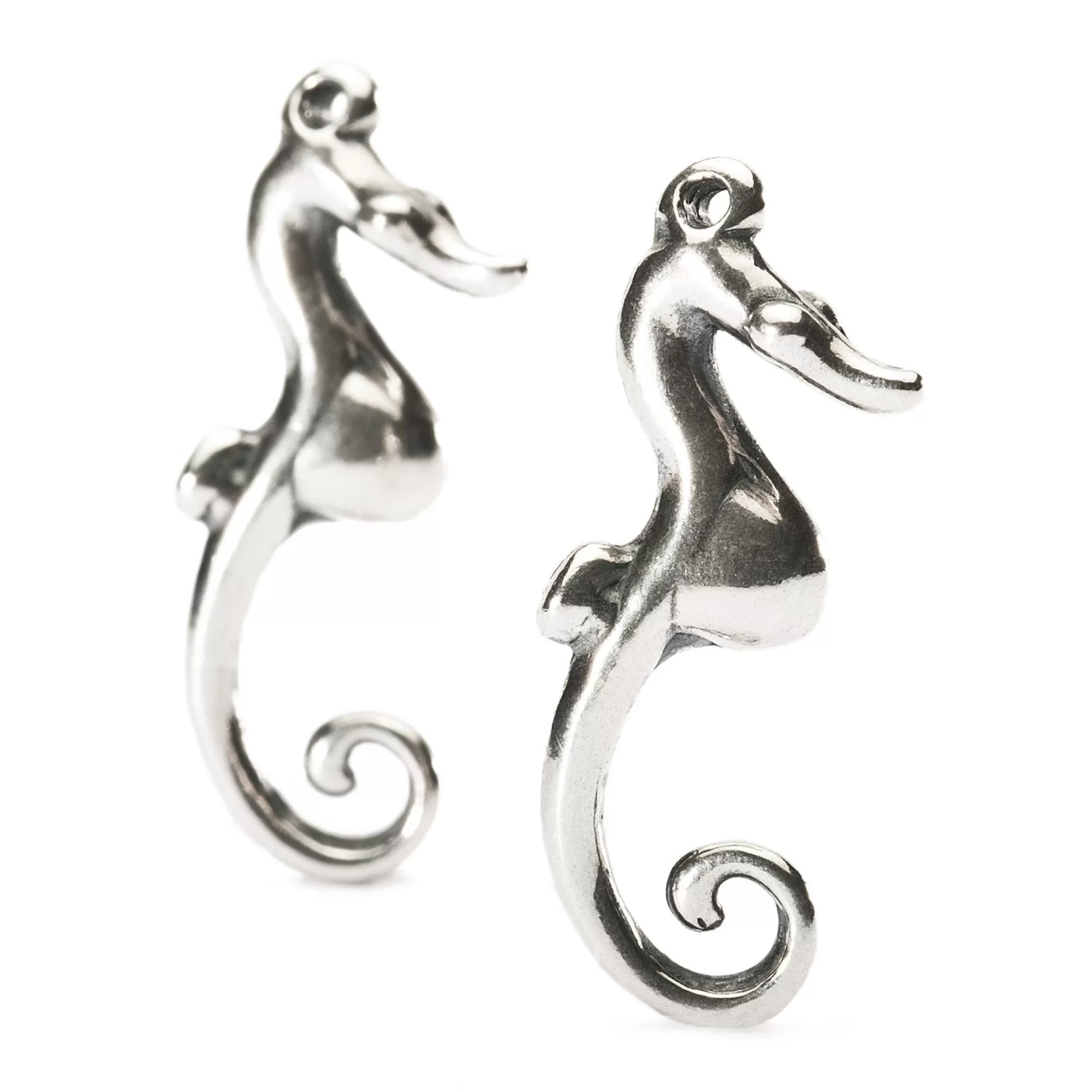 Fashion Trollbeads Seahorse Couple Earring Pendants