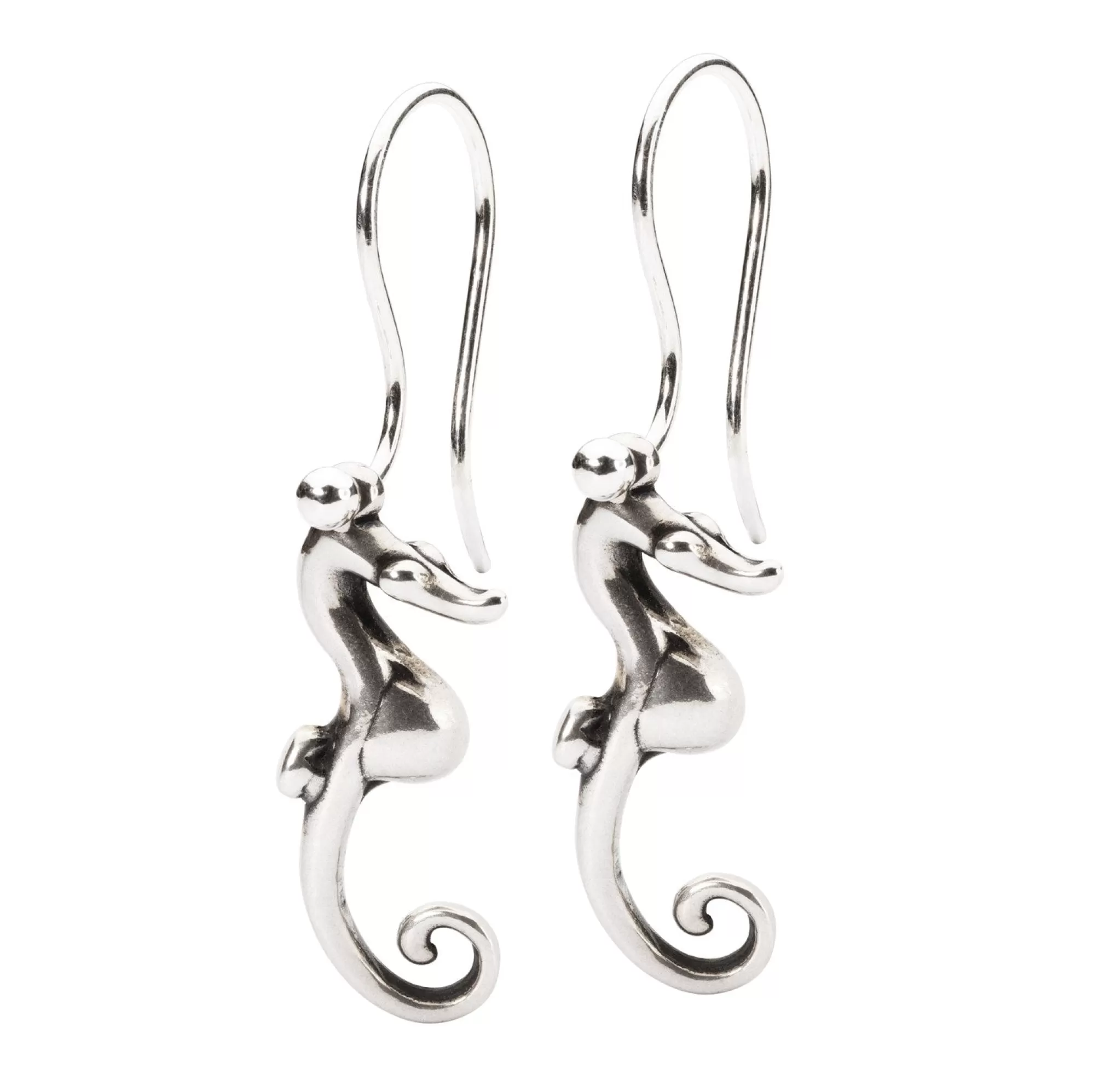 Fashion Trollbeads Seahorse Couple Earring Pendants