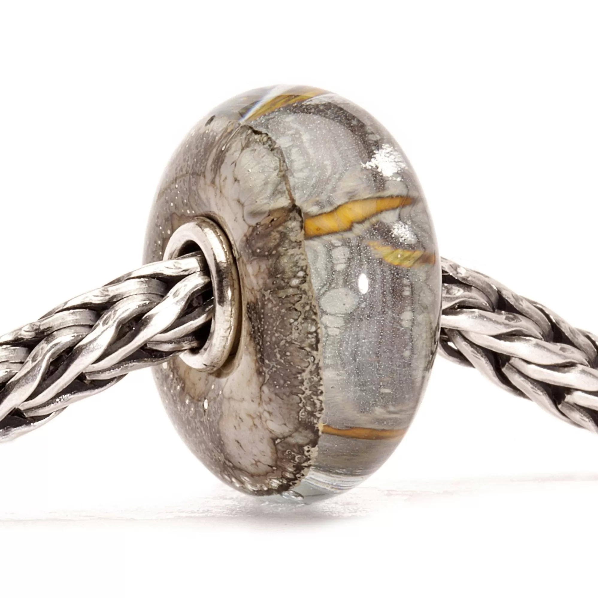 New Trollbeads Silver Mountain Bead