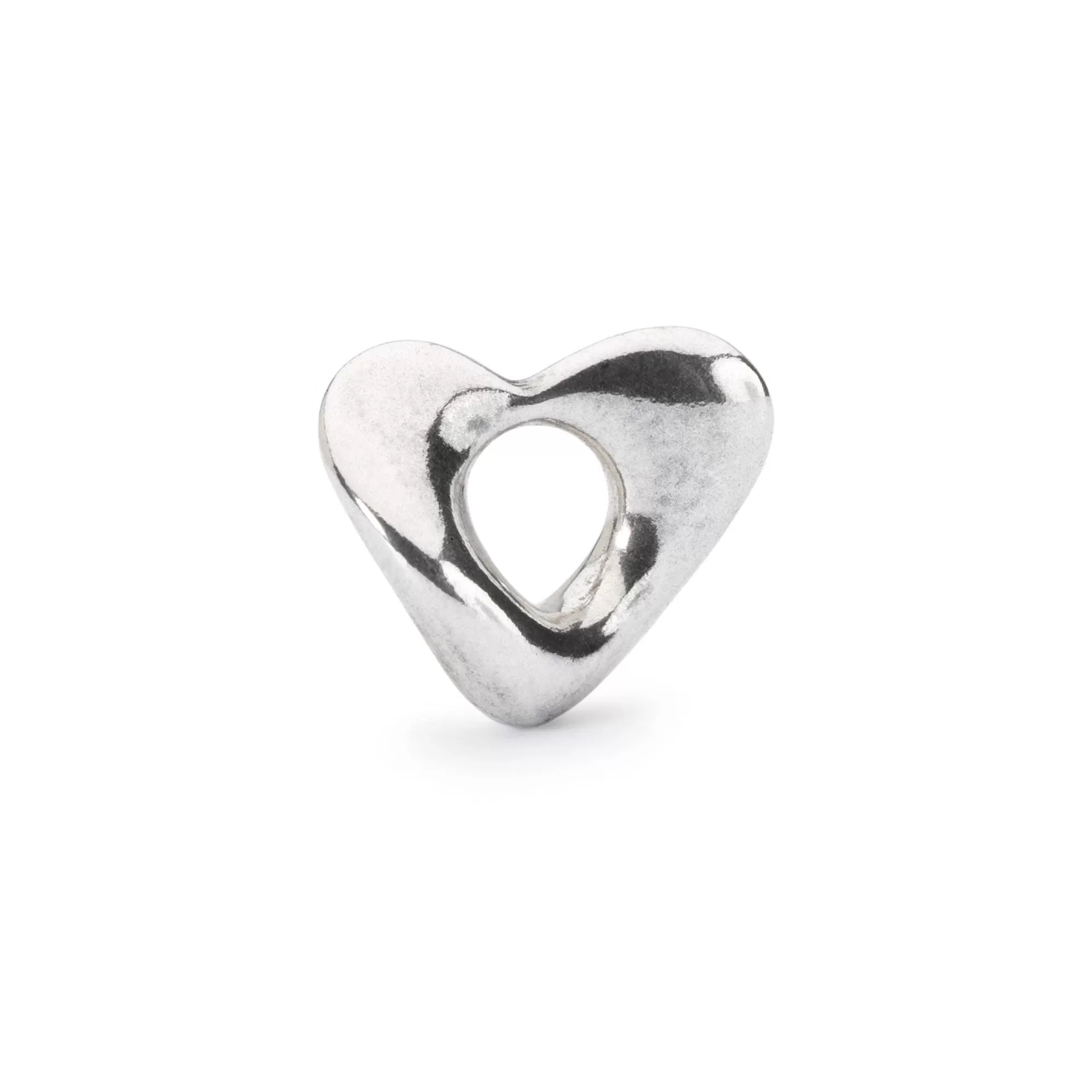 Shop Trollbeads Soft Heart, Small Bead