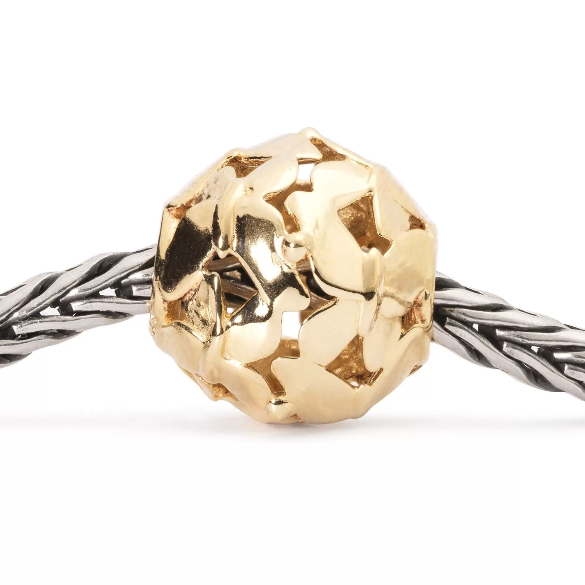 Fashion Trollbeads Swarm Of Butterflies, Gold Bead