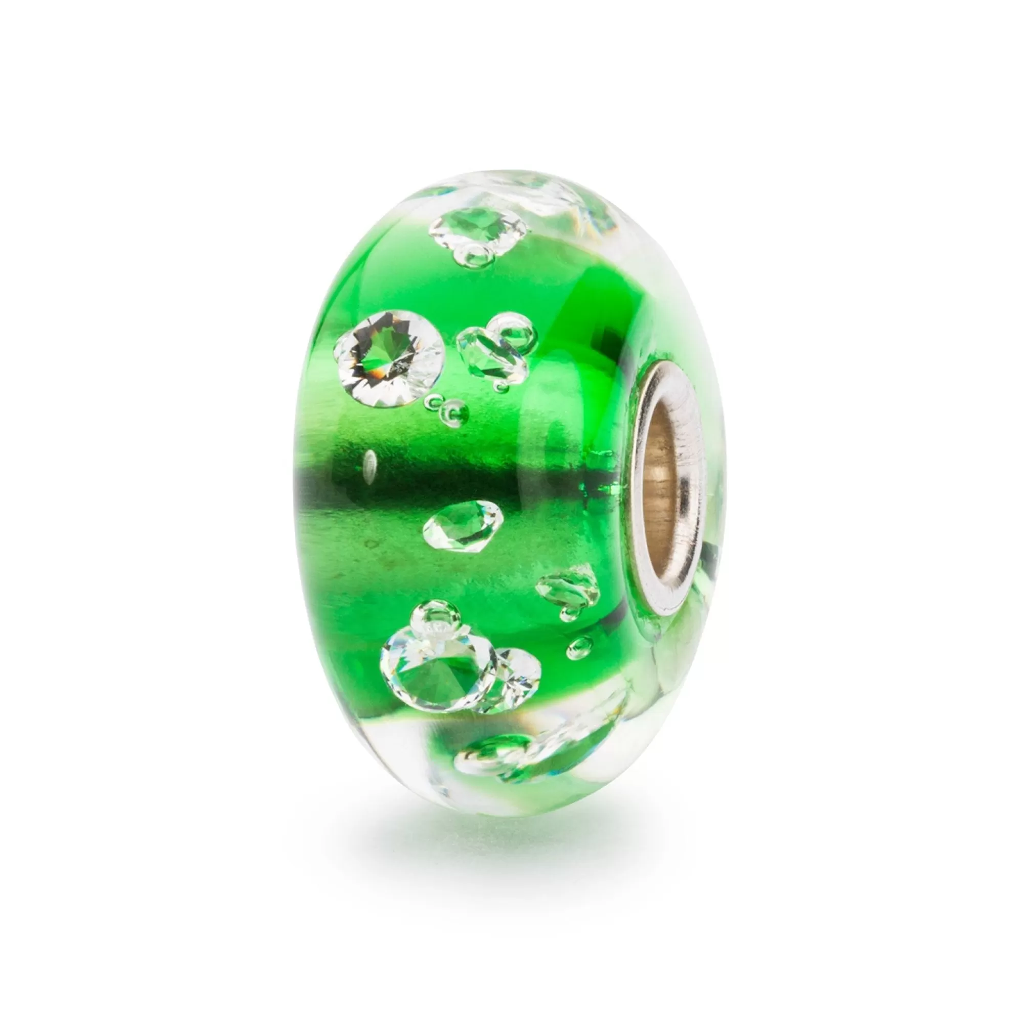 Best Sale Trollbeads The Diamond Bead, Emerald Green