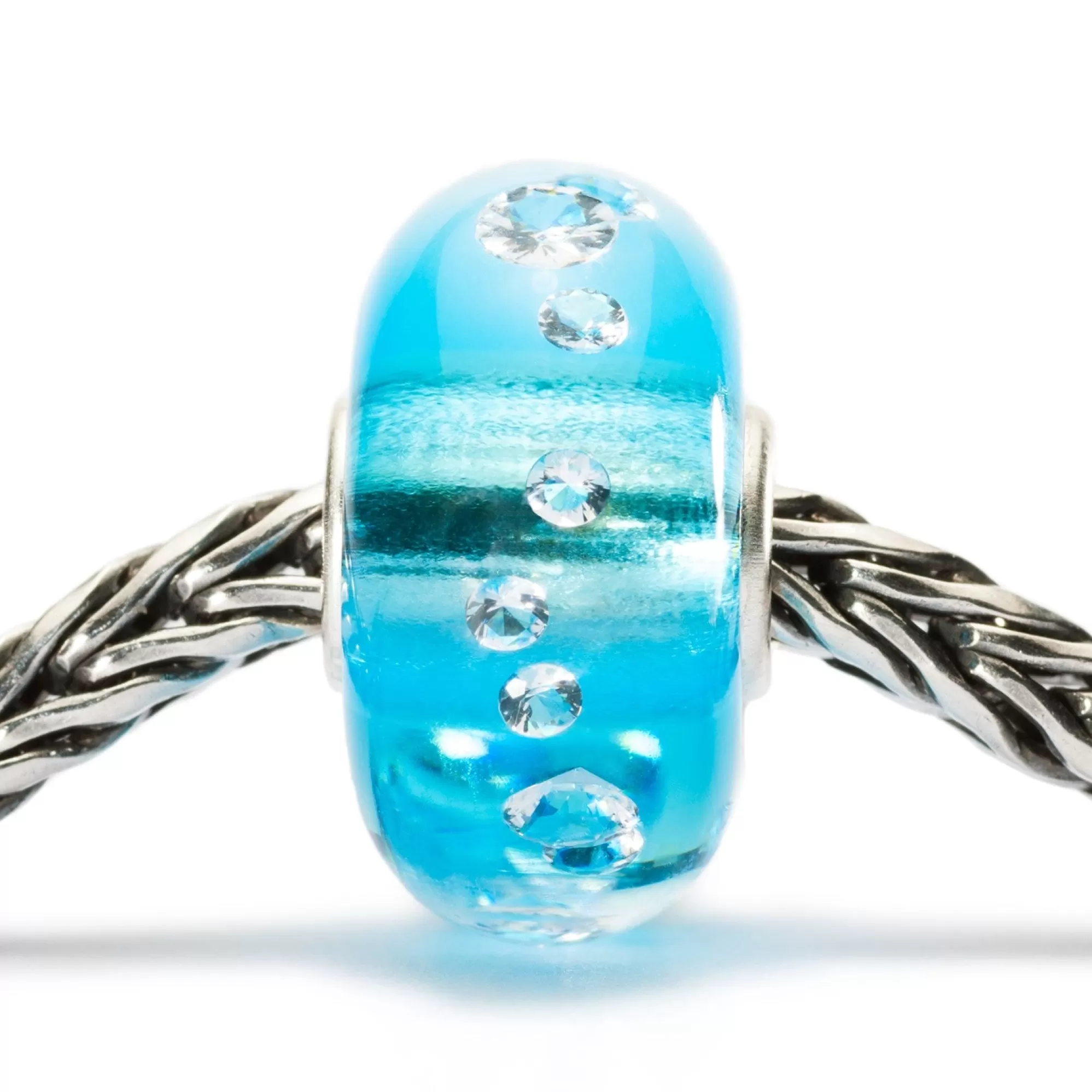 Best Trollbeads The Diamond Bead Iceblue