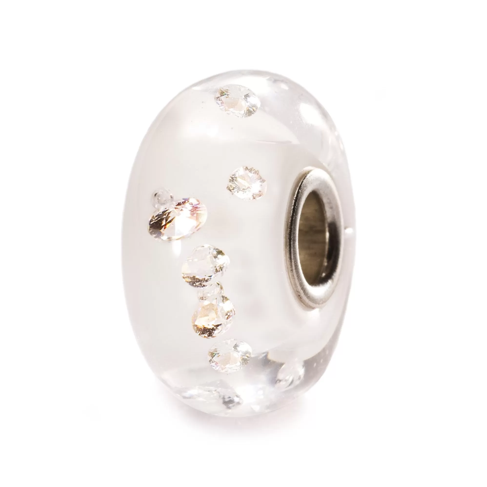 Best Sale Trollbeads The Diamond Bead, White