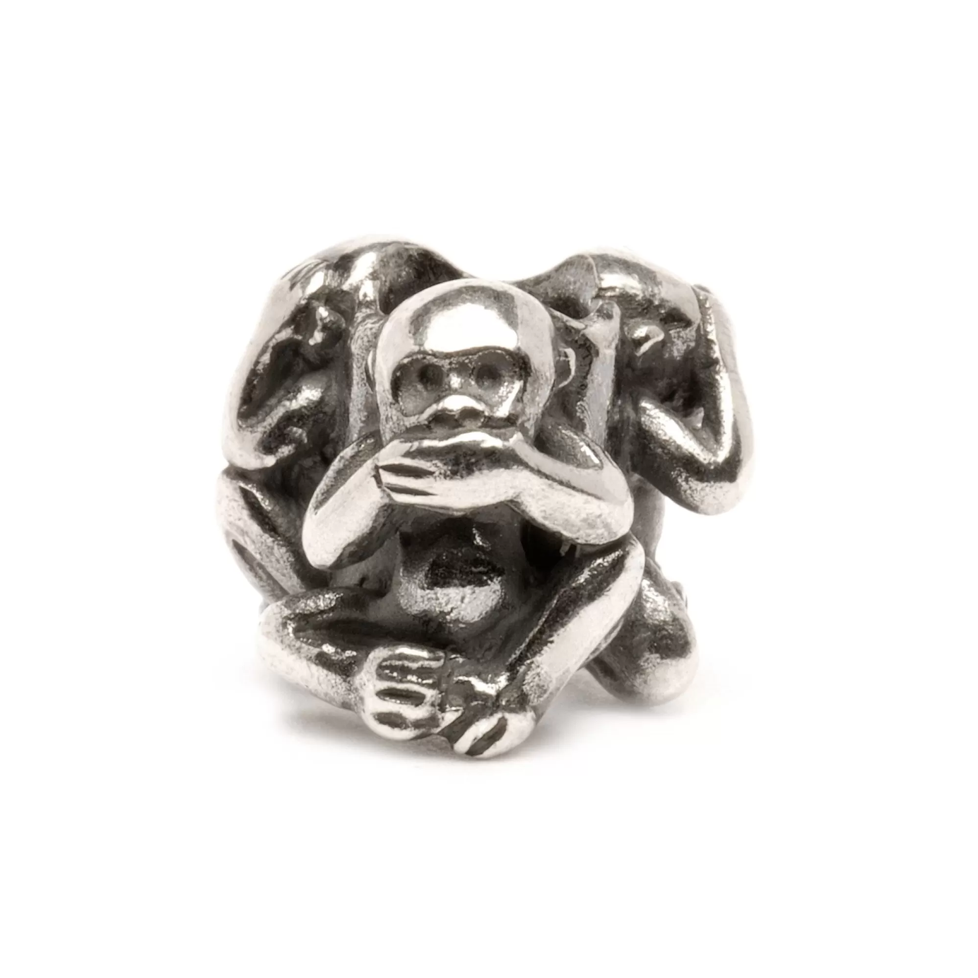 Online Trollbeads Three Monkeys Bead