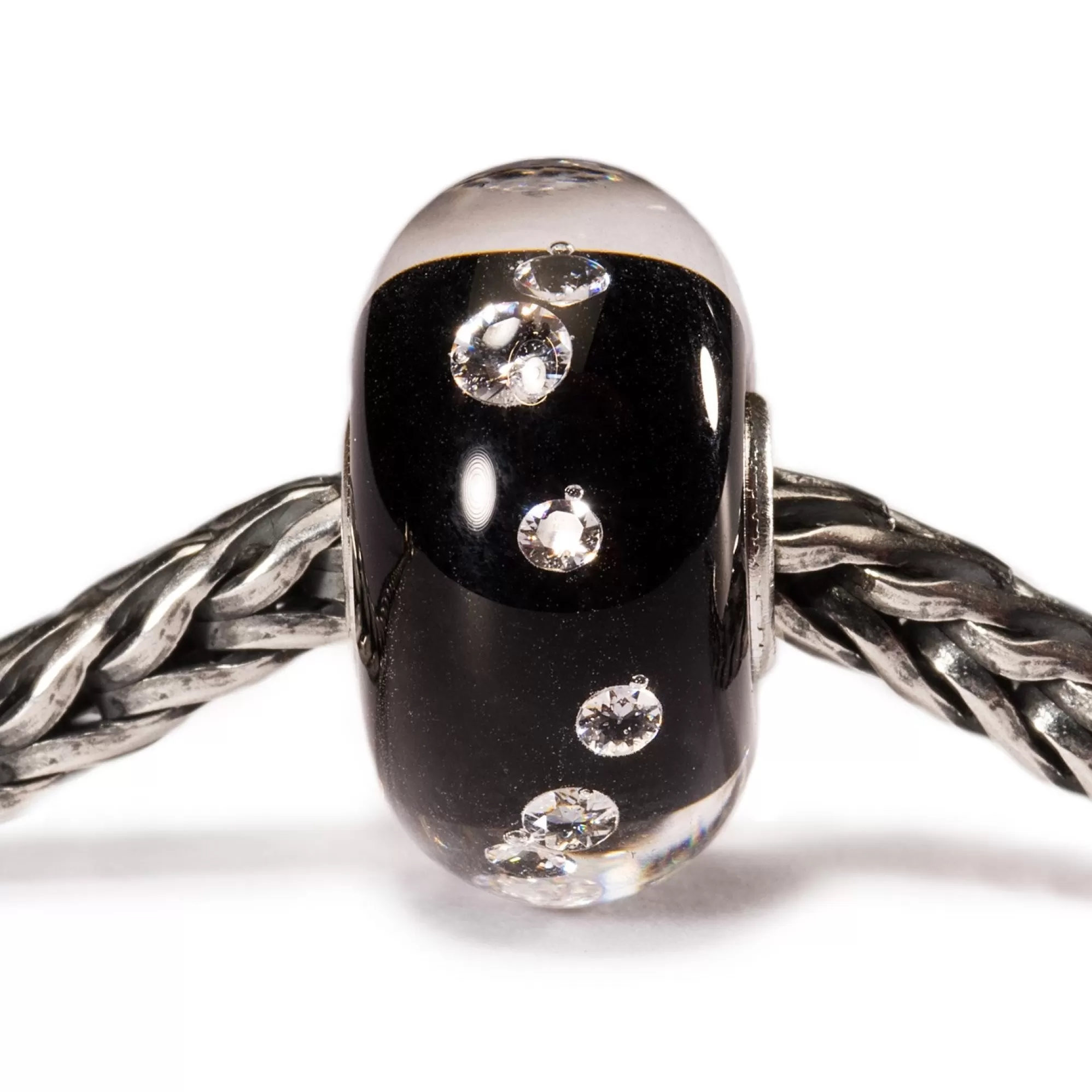 Flash Sale Trollbeads Universal Diamond Bead, Black