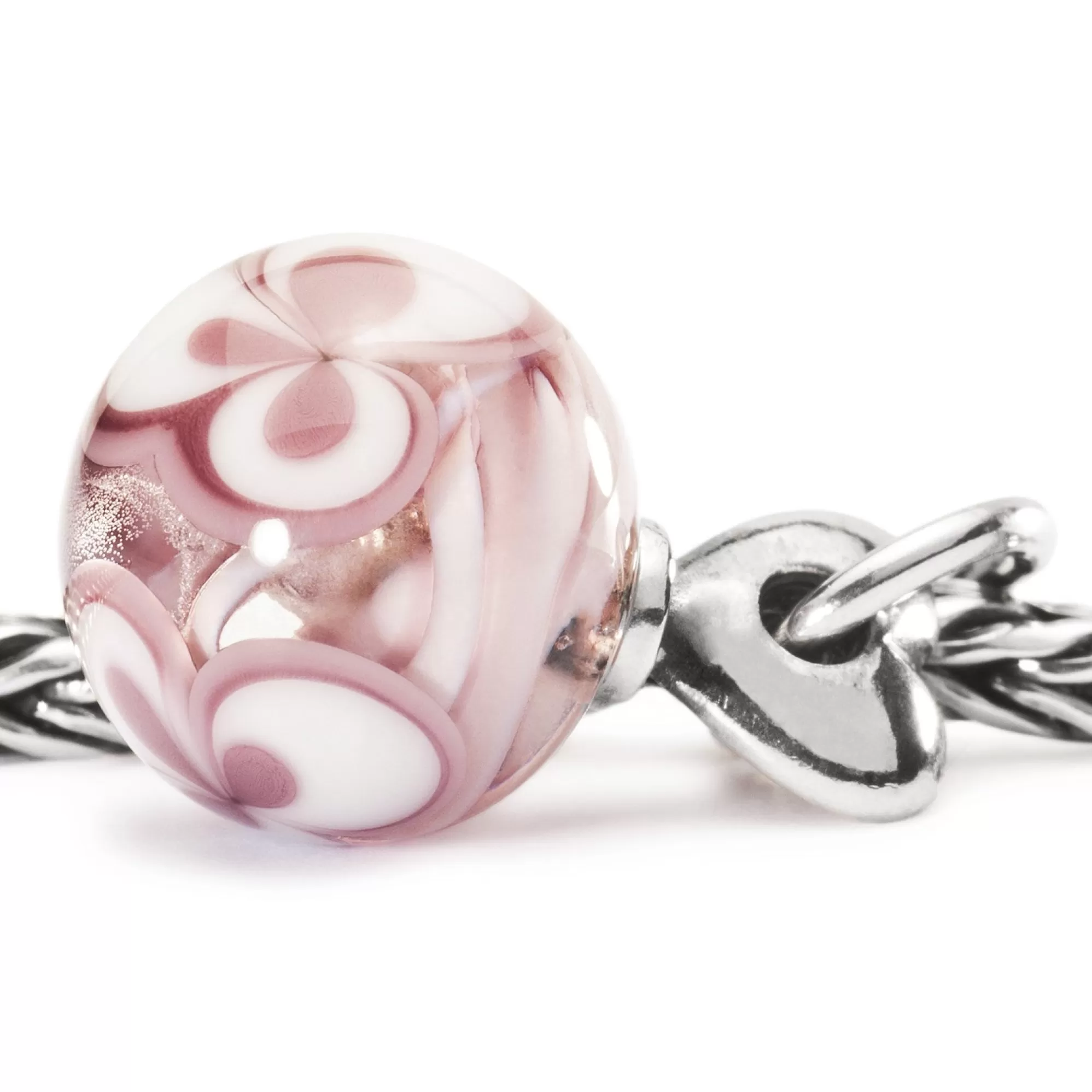 Hot Trollbeads Valentine Love , Purple Bead