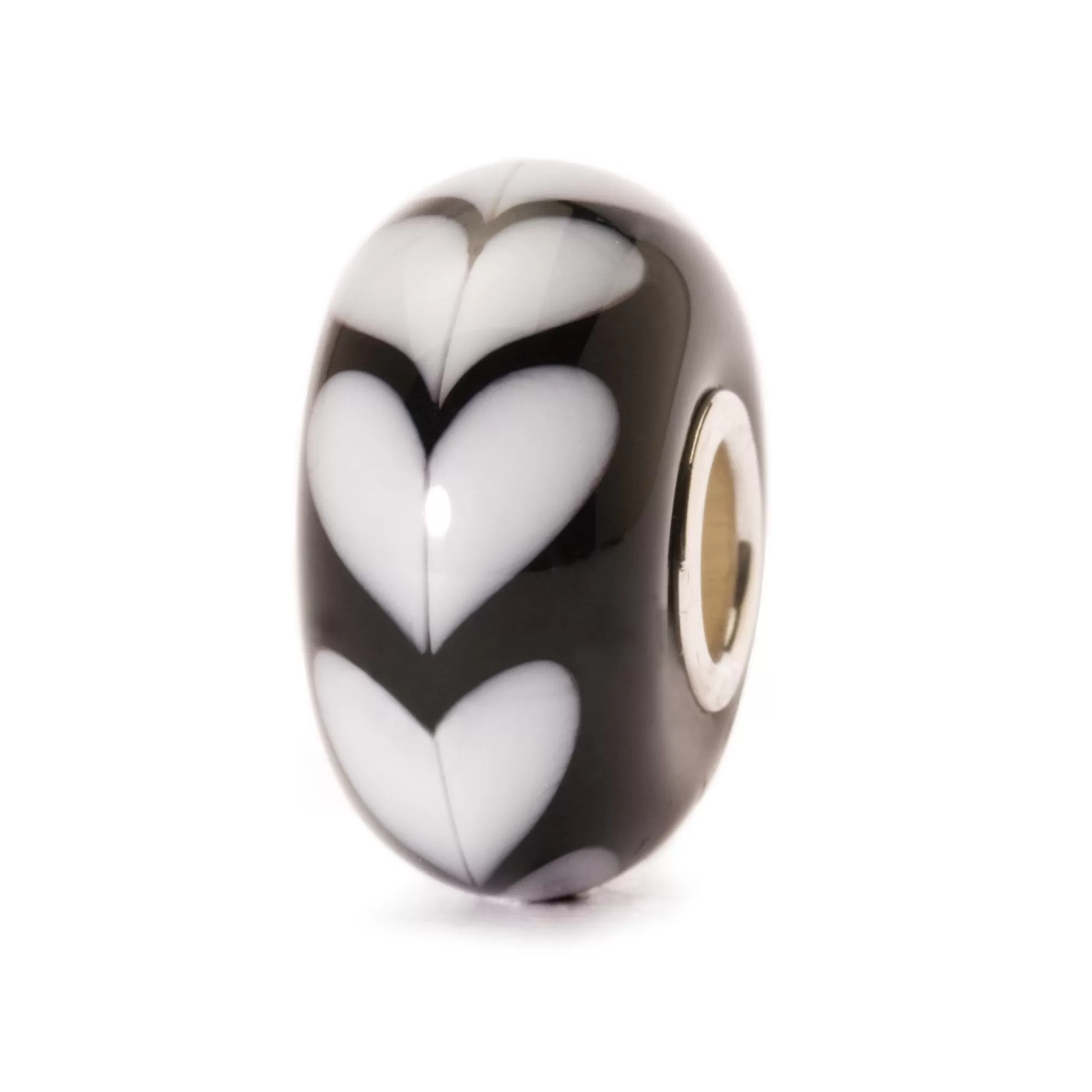 Cheap Trollbeads White Heart Bead