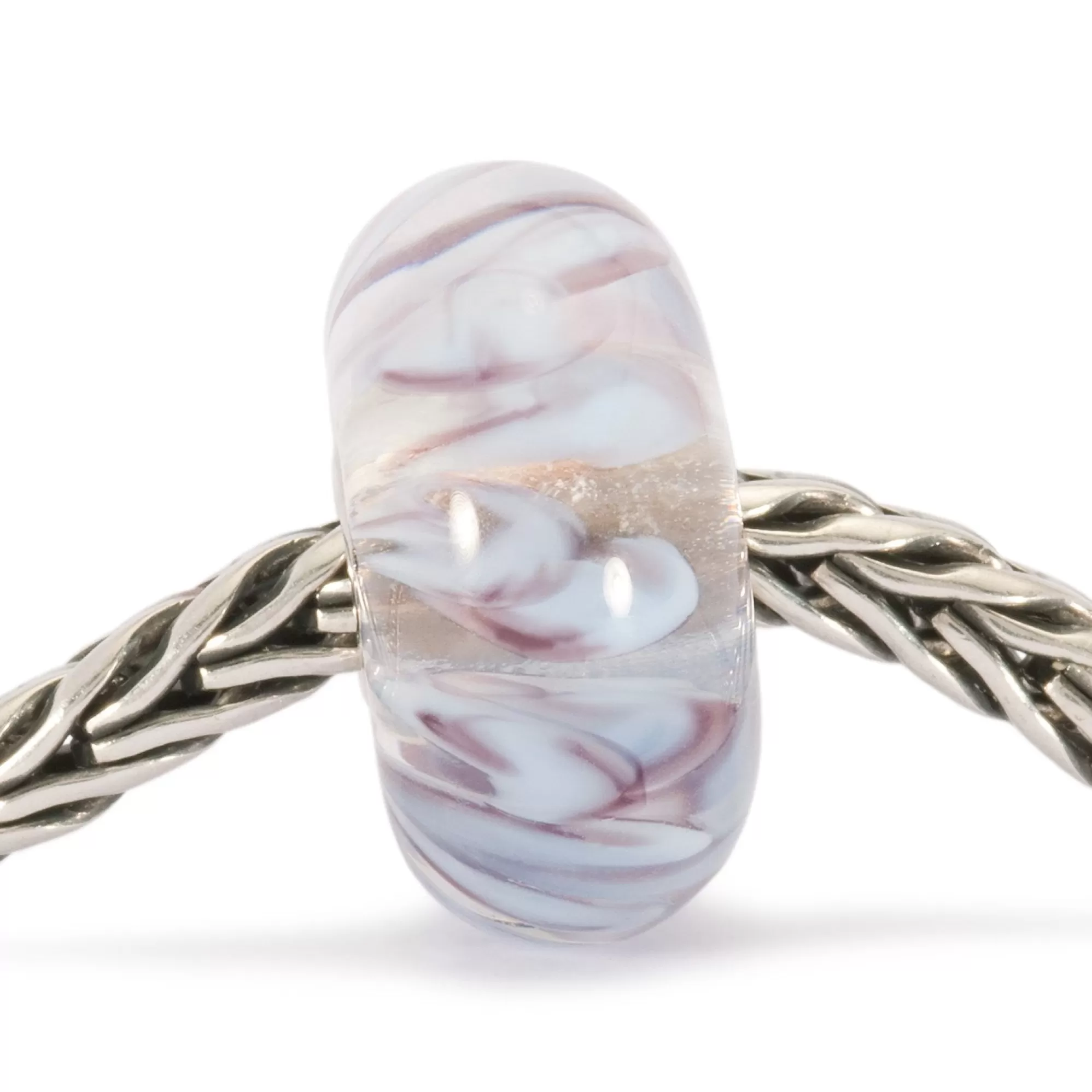 Cheap Trollbeads White Petals Bead