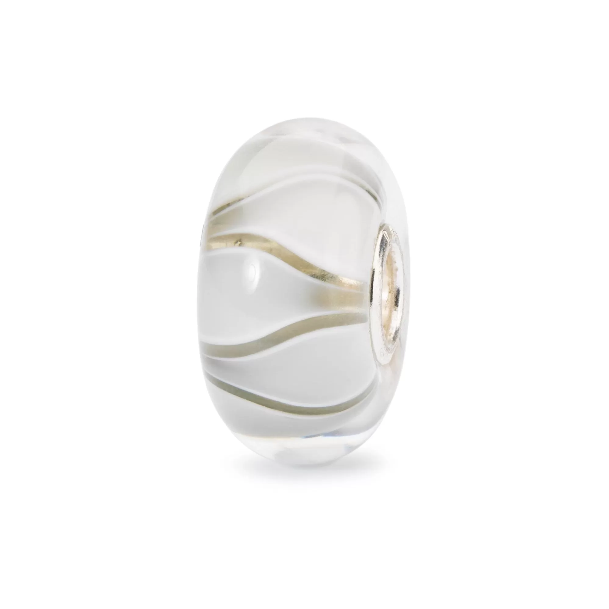 New Trollbeads White Tulips Bead