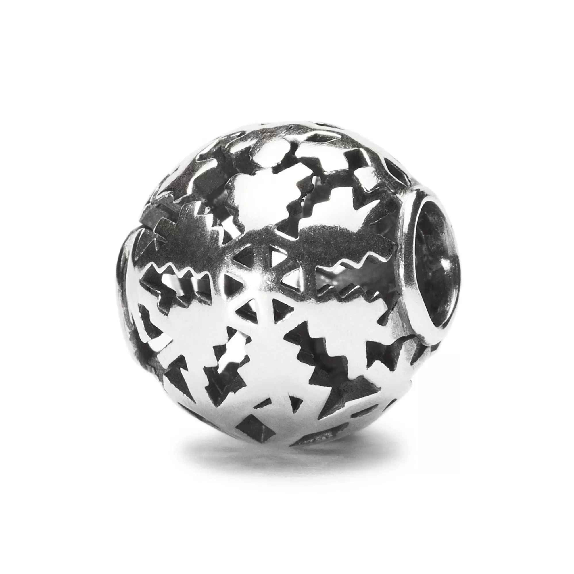 Flash Sale Trollbeads Winter Snow Bead